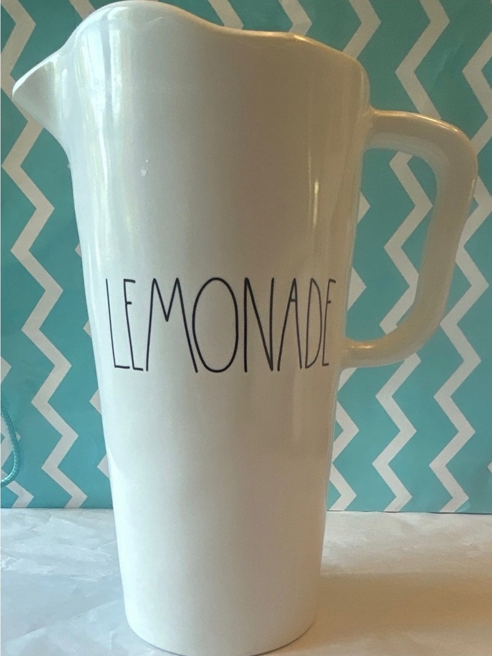 Rae Dunn Artesian Collection “Lemonade” Pitcher Melamine.